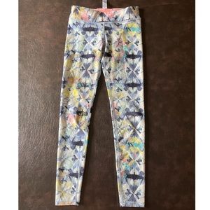 girls Ivivva patterned leggings